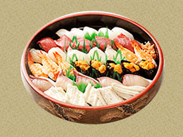 寿司（上にぎり） - 宴会などにも神戸市垂水区「海鮮寿司処の増田屋」 ランチ・ディナー・仕出し・デリバリーにも対応